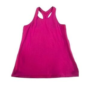 Athleta Athletic Athleisure Hot Pink Racerback Tank Top Size Small EUC #0190